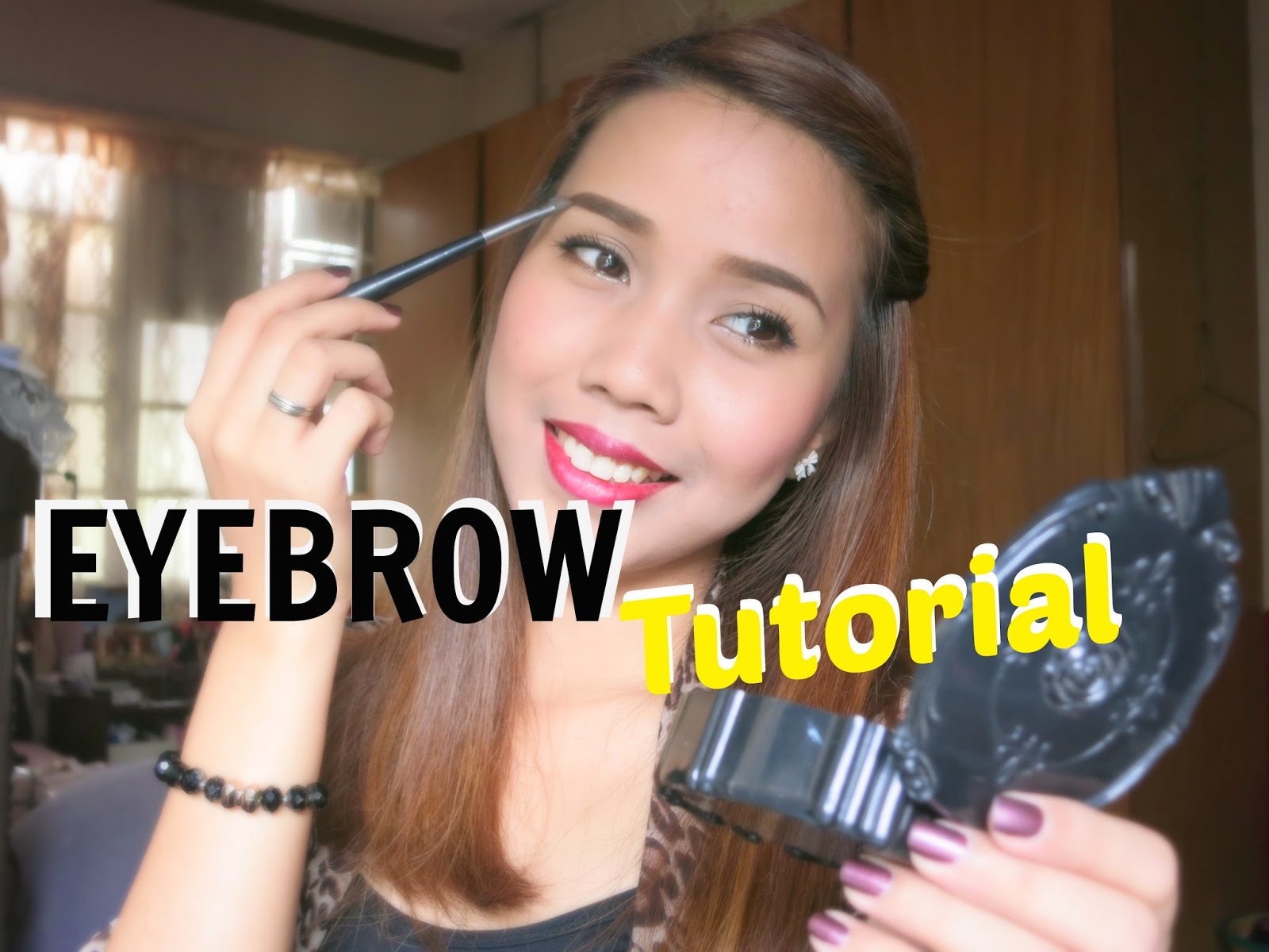 Mineeh11 Eyebrow Tutorial Using LA Girl Gel Liner