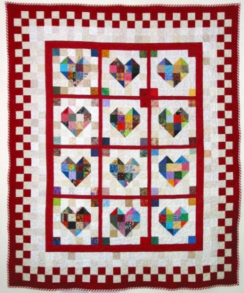 Scrappy Heart - Free Pattern 