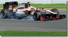 Karthikeyan nelle qualifiche del gran premio d'Australia 2012