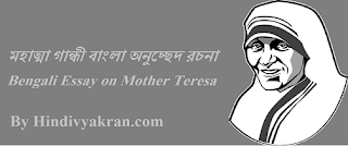 Bengali Essay on "Mother Teresa", "Mother Teresa Bengali Rachana", "মাদার টেরিজা বাংলা অনুচ্ছেদ রচনা" for Class 5, 6, 7, 8, 9 & 10