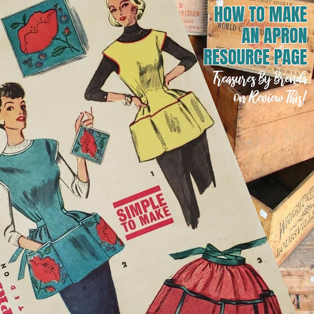 A page full of ideas of aprons to craft. If you love aprons and sewing, you will be inspired, for sure!