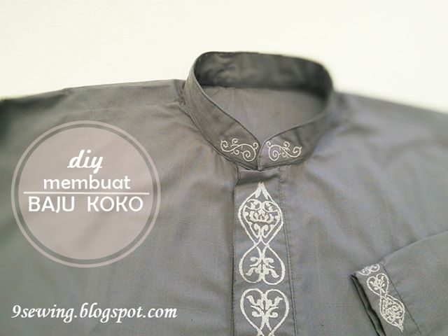 Ayo Menjahit Sendiri Baju Koko Pria 