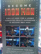 . test the new Mark 42 armour before the upcoming release of Marvel's Iron . (photo )