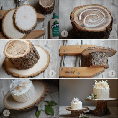 cake plate tapering candles or main centerpiece focal point