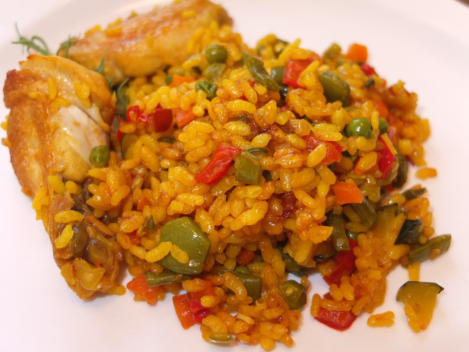 Cocinando con Lola García: Arroz con verduras y alitas de ...