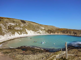 Lulworth Cove, kanał La Manche, plaża 