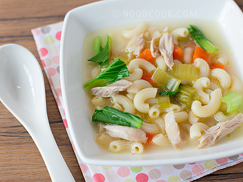 Resep Untuk Membuat Sup Ayam Makaroni - Info-ta Kuliner