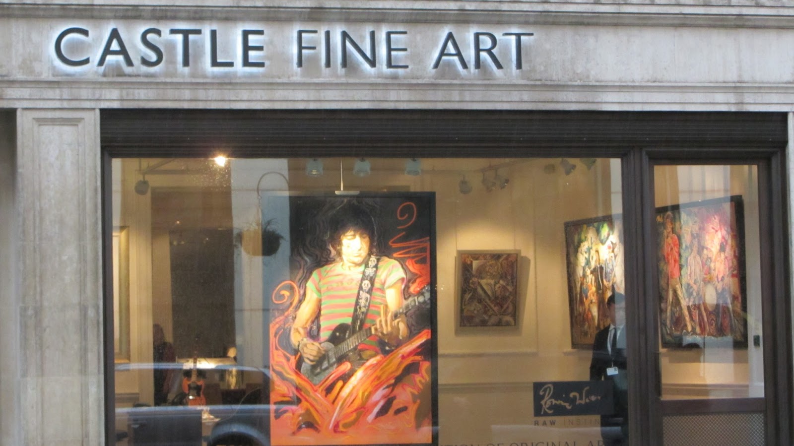 Ronnie Wood Art Exhibition - dandanmusicman Daily Music News: Ronnie Wood Art ...