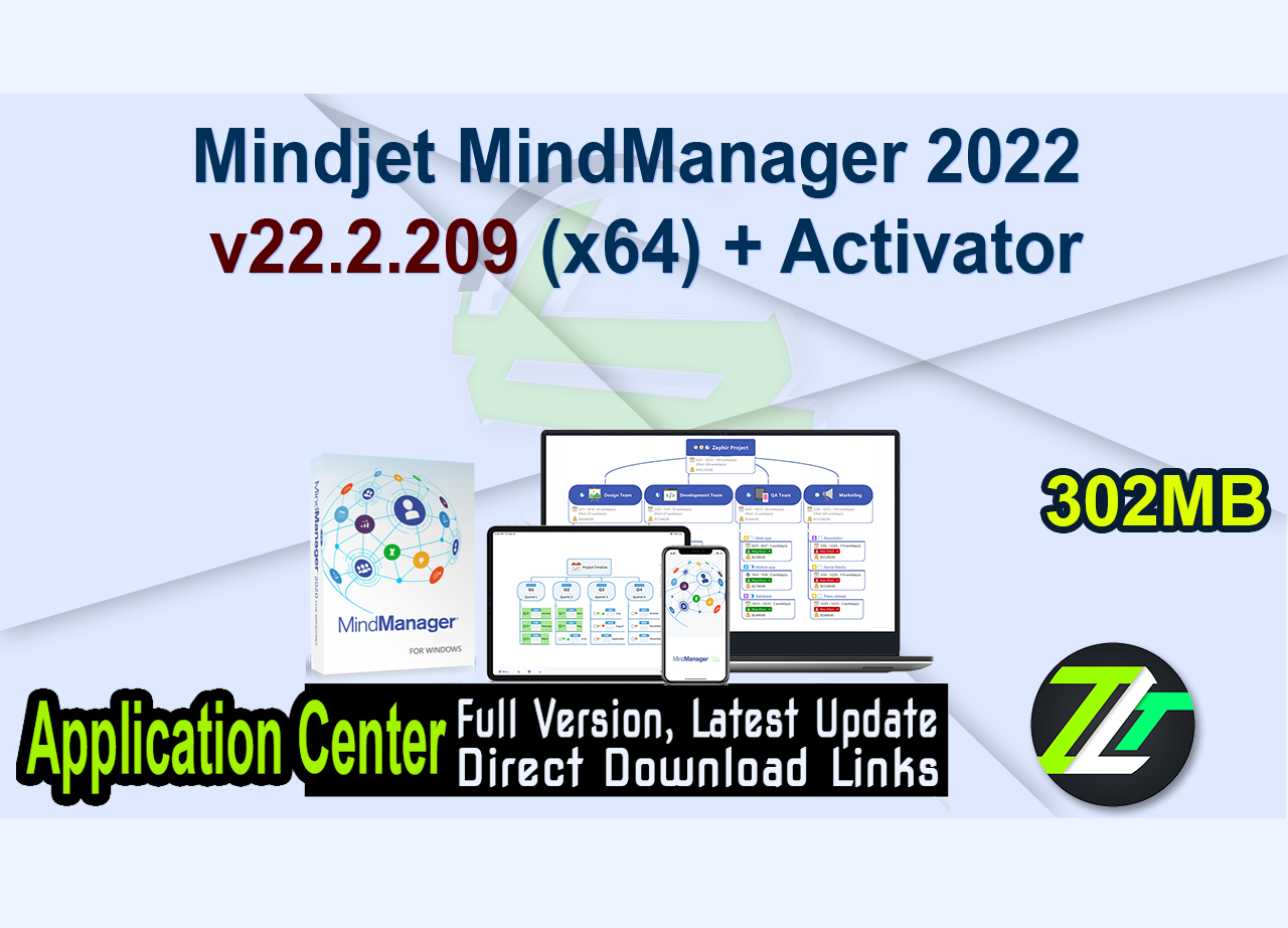 Mindjet MindManager 2022 v22.2.209 (x64) + Activator