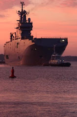 Mistral Vladivostok dans l'estuaire de la Loire 13/09/2014 - Photo Bernard Grua