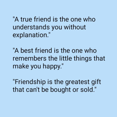 one line best friendship quotes