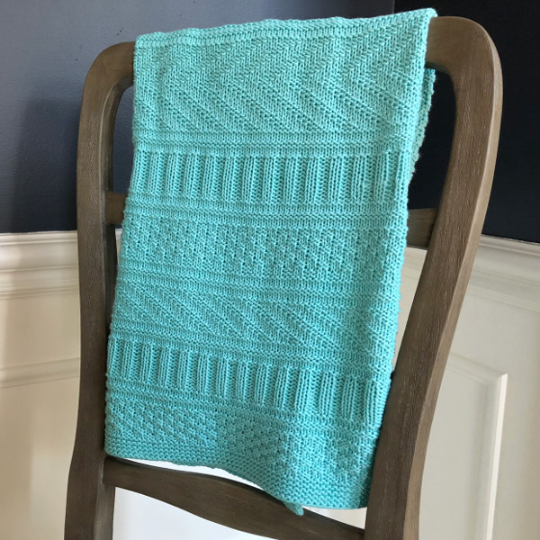 cozy birdhouse | guernsey baby blanket