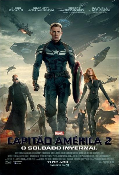 Filme Poster Capitão América 2 - O Soldado Invernal TS XviD & RMVB Dublado