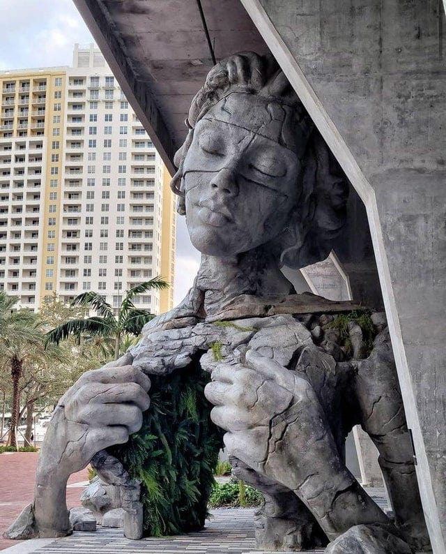 The work of art Daniel Popper called "Prosperity", and installed in Florida