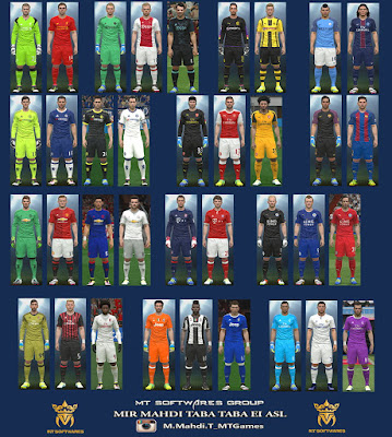 PES 2016 New Kit 2016-17 v.1.5 by MT Games 1991