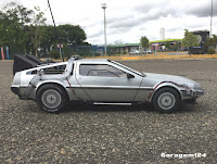 Miniatura r/c body handmade Delorean de controle remoto Back to the Future - De Volta para o Futuro