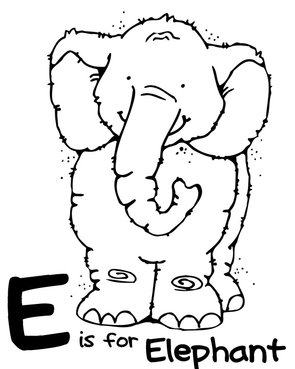 Circus Animal Coloring Pages