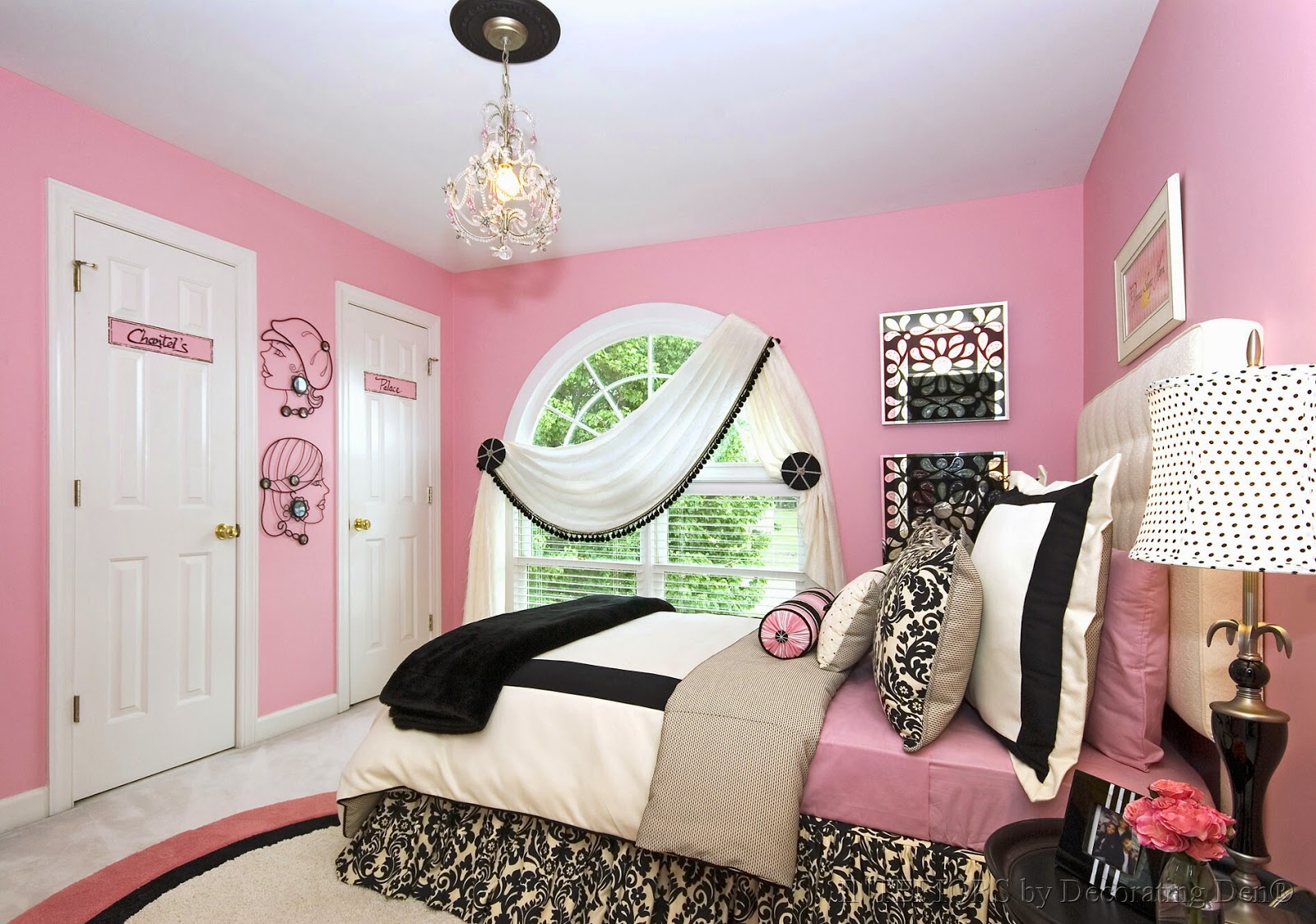 trendy bedroom interior pink purple teenage girl design trendy bedroom ... - Room+makeover+games+for+girls