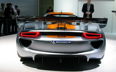 Porsche 918 RSR Hybrid, new technology