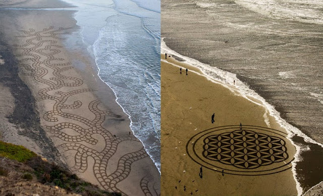 Simple Rake for Massive Sand Art