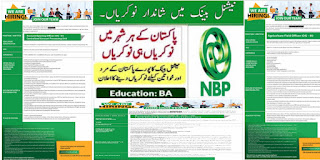 National Bank of Pakistan (NBP Jobs) Karachi - Apply Online