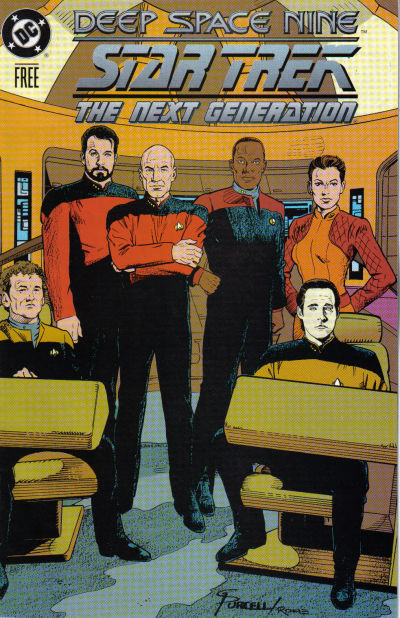 Berolige Ko Eftermæle Dave's Comic Heroes Blog: Star Trek Deep Space Nine Next Generation  Crossover