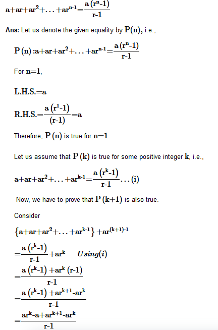 Solutions Class 11 Maths Chapter-4 (Principle of Mathematical Induction)Miscellaneous Exercise