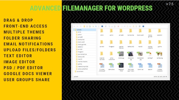 File Manager Plugin For WordPress 7.5.1