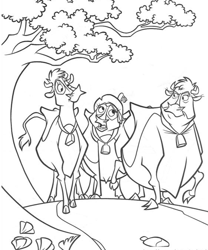 Home on the Range Coloring Pages