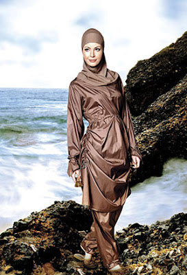 Turkish woman Hasema swimsuit