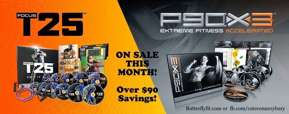 P90X3 and T25 on SALE, www.HealthyFitFocused.com