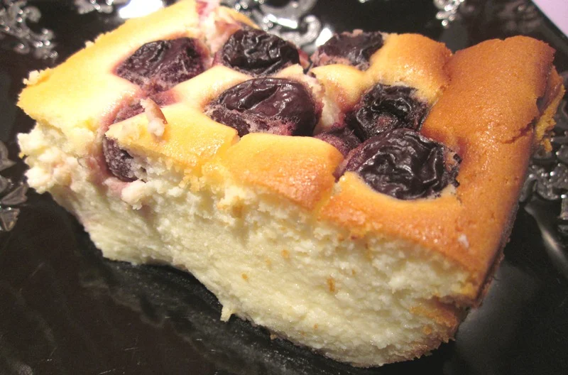 cheesecake aux cerises sans gluten