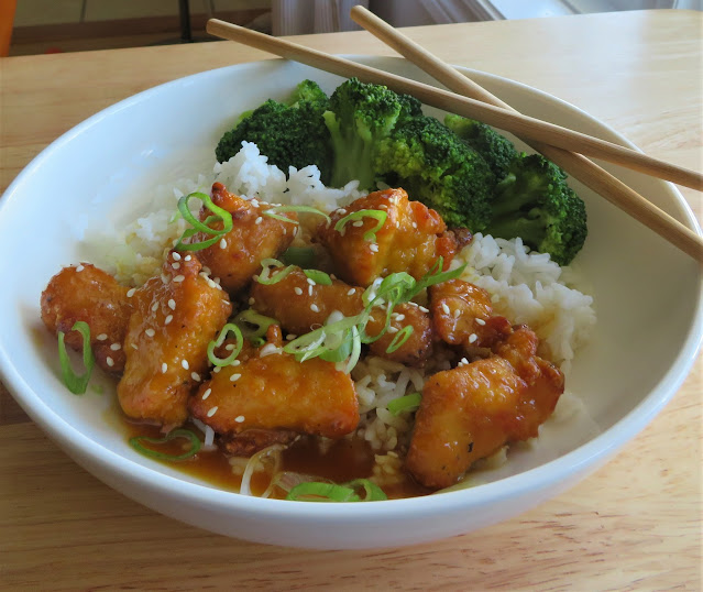 Chinese Orange Chicken for Two