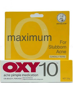 Review Oxy 10 Obat ampuh atasi jerawat membandel