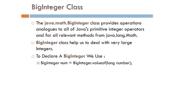 BigInteger Example in Java Calculating Factorial