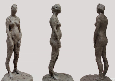 manu lafay sculptures argile femme