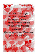 DIA DE SAN VALENTIN. SE ACERCA SAN VALENTIN (corazon texto)