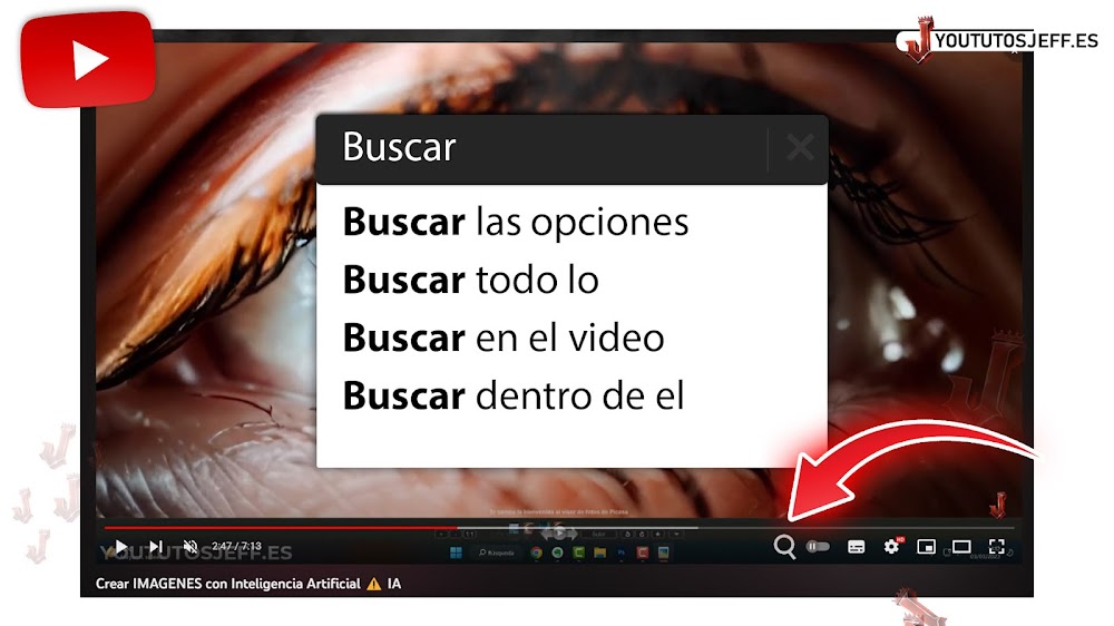 Buscar DENTRO de un VIDEO de YOUTUBE 🔴 Herramienta BRUTAL