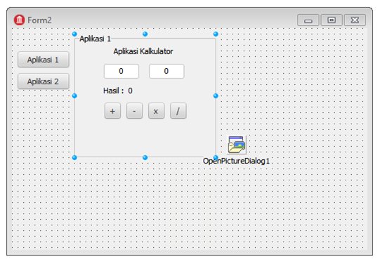 Membuat 2 Aplikasi Berbeda dalam Satu Form Delphi XE5