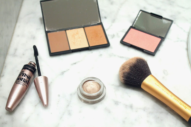 my top 5 drugstore makeup products, sleek, Real techniques, Maybelline