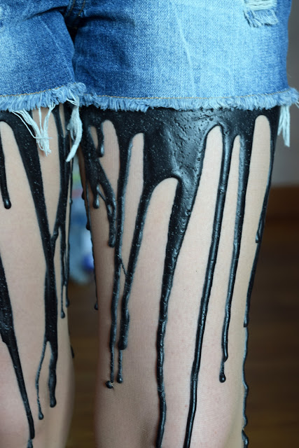 Les melting Tights noires de la marque URB Clothing