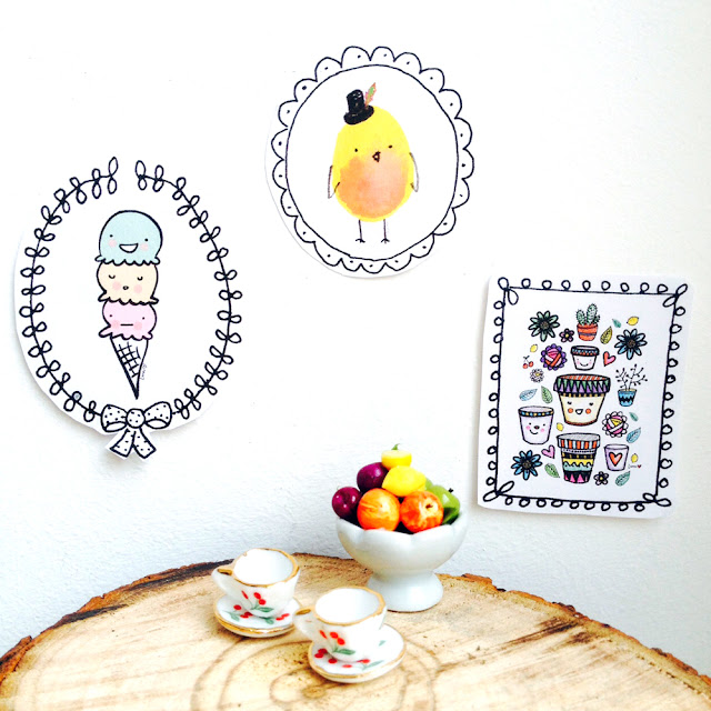 Day 6: Adorable Dollhouse Wall Art Giveaway