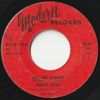 Mary Love - Let Me Know