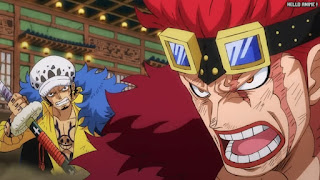 ワンピースアニメ 1045話 ユースタスキッド ジキジキの実 ギザ男 EUSTASS KID | ONE PIECE Episode 1045