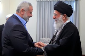 Khamenei and Haniyeh