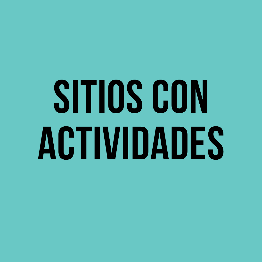 sitios con actividades