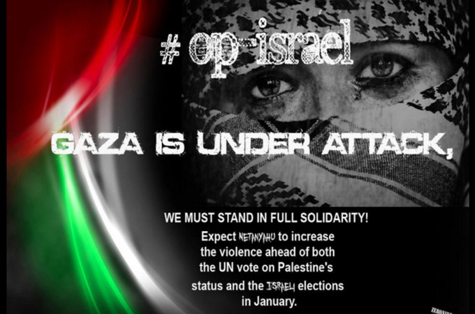#op-israel gaza hacker cyber attack