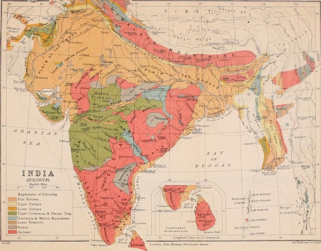 Geology of India Geographical Development