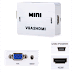 1080P MINI VGA2 Audio Video VGA To HDMI-compatible