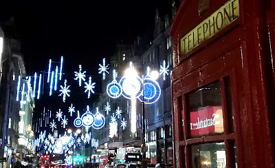 The Strand London Christmas Lights 2015